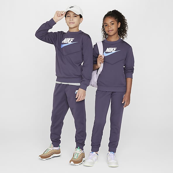 Nike Cyber Monday Purple Lifestyle Tracksuit Bottoms. Nike NL